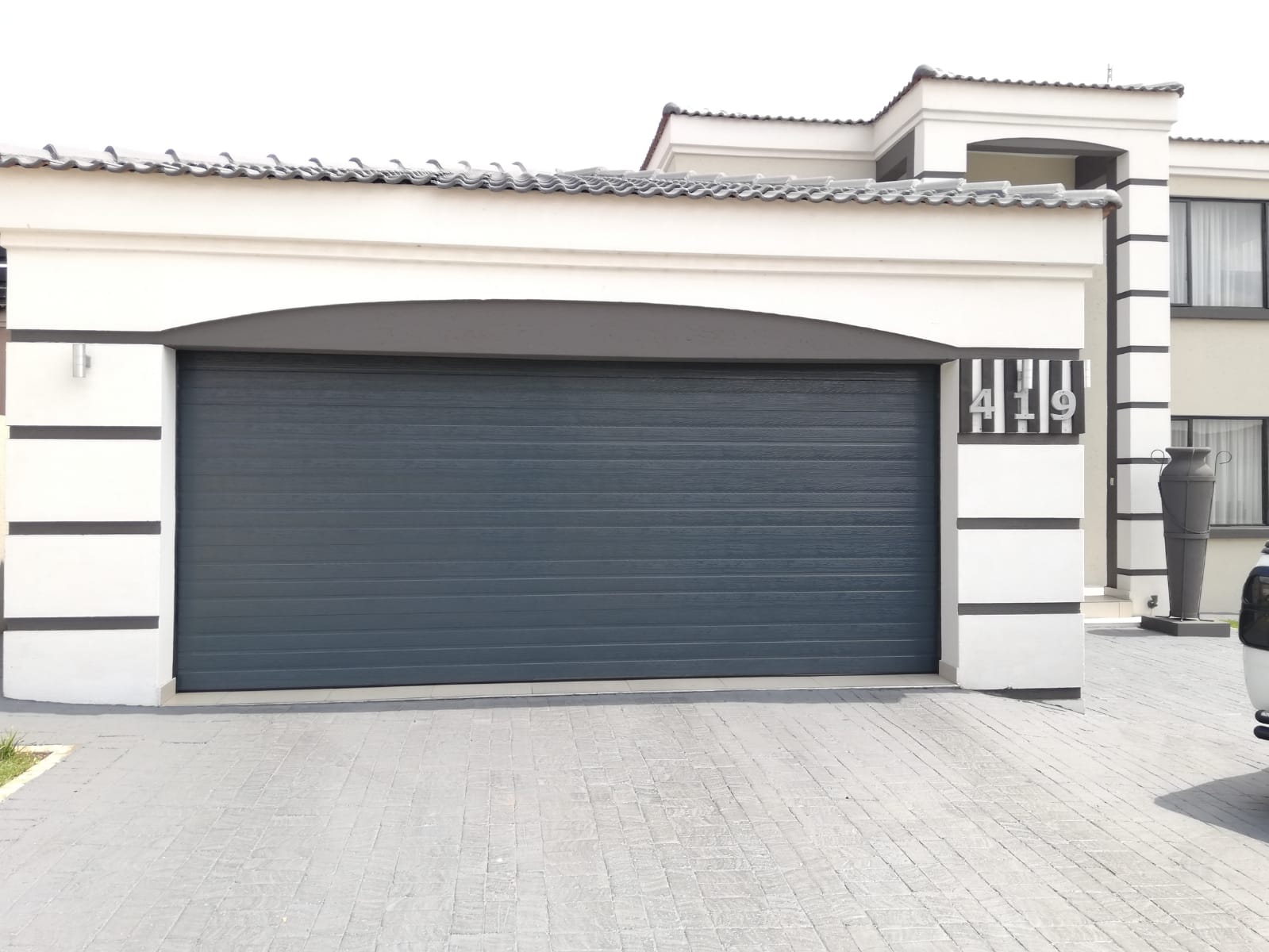 Double Aluzinc Charcoal Grey Slat